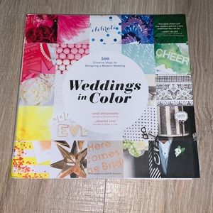 500 creative ideas designing a wedding in color hardback book